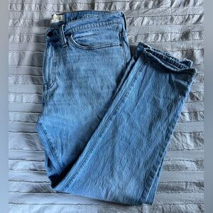 Madewell Slim Straight Blue Jeans